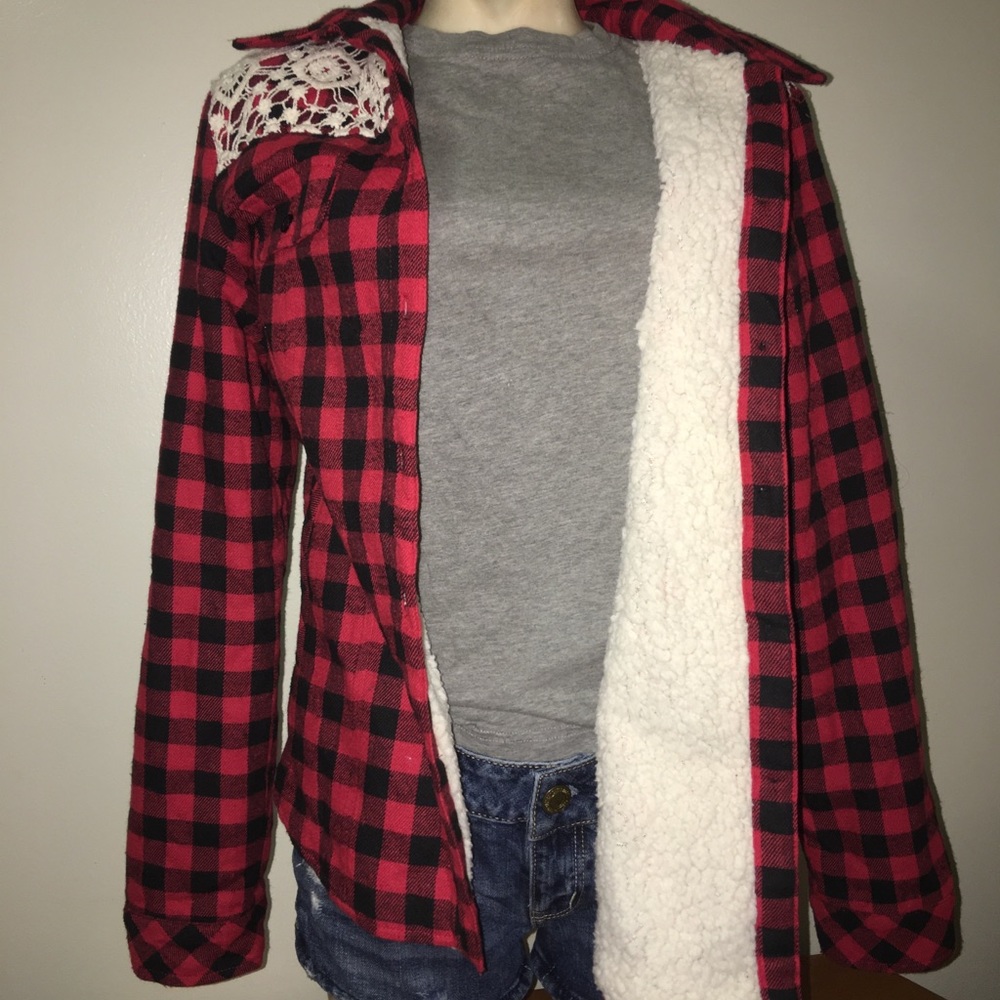 Thick fuzzy flannel